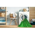 thumbnail image 2 of Ahgly Company Machine Washable Indoor Square Transitional Green Area Rugs, 3' Square, 2 of 7