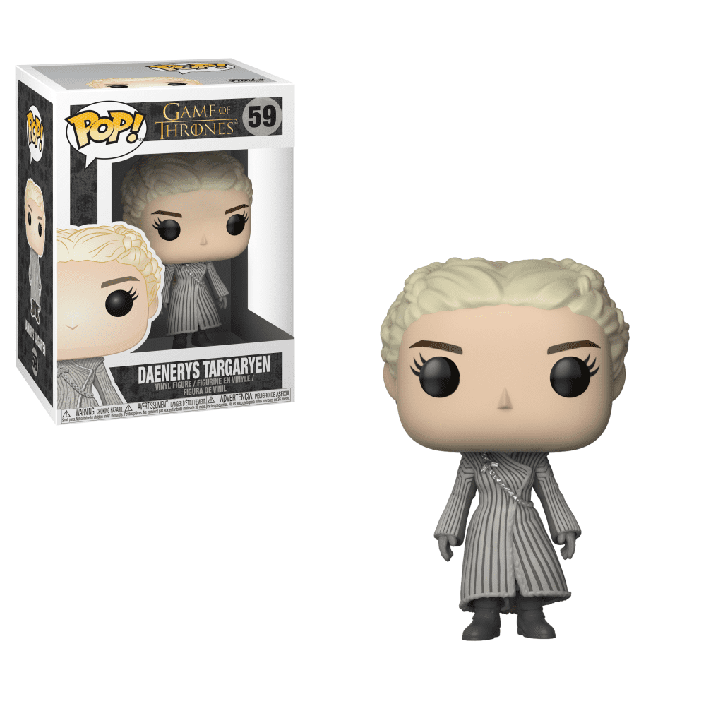 Funko POP! TV Game of Thrones: Daenerys (White Coat), Vinyl Figure - Walmart.com