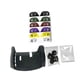 thumbnail image 5 of Visor de fútbol americano, visor de casco de rugby, protector de gafas portátil, facial Negro, 5 of 8