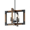 thumbnail image 3 of Kichler Lighting - Four Light Chandelier/Semi Flush Mount - Rustic Inspirations, 3 of 7