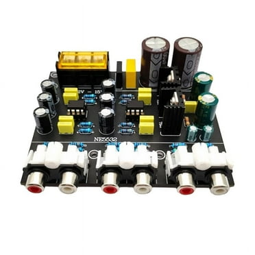 2 Way Frequency Divider Electronic Active Crossover Dual Op Amp Ne5532 Linkwitz Heavy Bass Frequency Divider