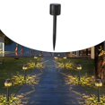 thumbnail image 4 of 2 juegos de luces solares para patio al aire libre, luz de jardín para Sharpla luces de camino, 4 of 8