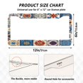 thumbnail image 7 of Aluminum License Plate Frame 2 Pack Car Exterior Accessory Car Tag Holder for Front Rear Plates Cars Decor Various Brightly Colored Shapes, 7 of 7