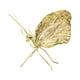 thumbnail image 1 of 1 pieza de adorno de figuras de mariposas doradas, animales de escritorio, escultura, artesanía de aleación, 1 of 7