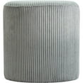 thumbnail image 4 of Meridian Furniture Roy Grey Ottoman/Stool, 4 of 7
