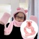 thumbnail image 3 of Sombreros de invierno para mujer Bufanda con capucha y de bolsillo, cálida con capucha, gorro, bufanda con , gorro de - Rosado Yinane Bufanda con capucha, 3 of 8