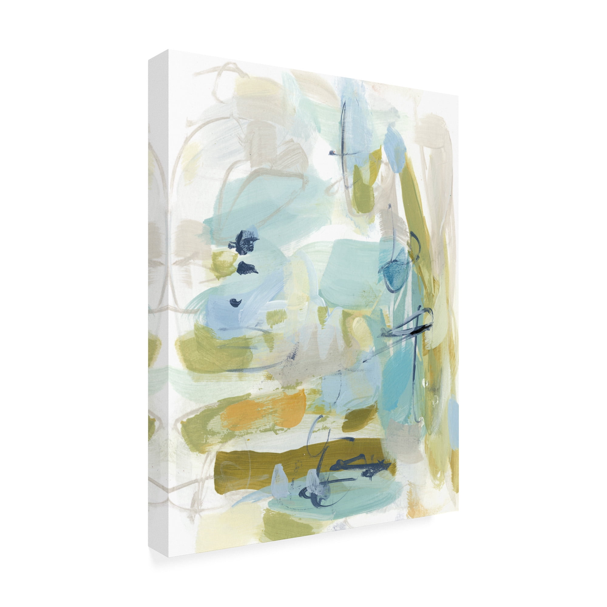 Trademark Fine Art 'Reflecting Abstract' Canvas Art by Christina Long