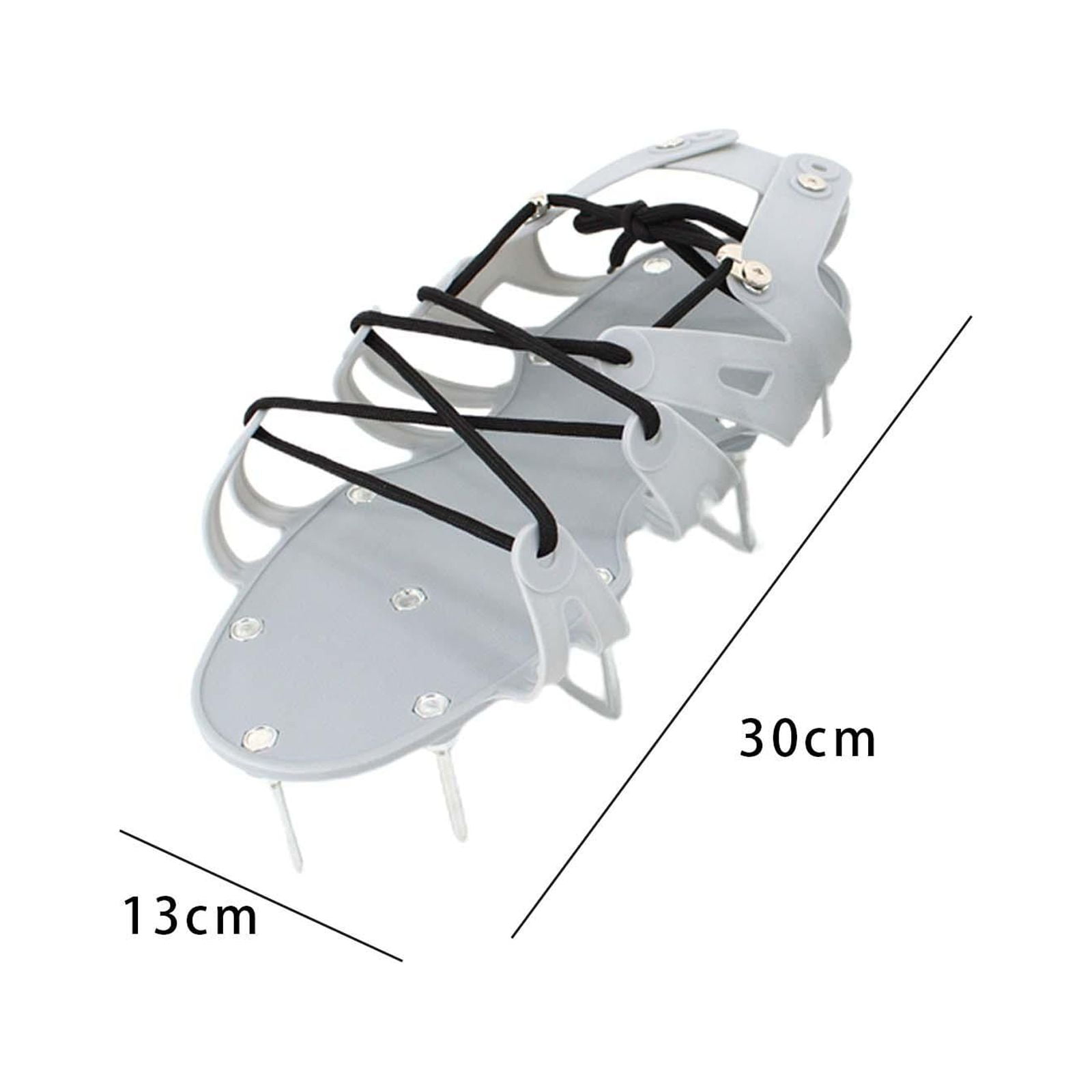 Lawn Aerator Shoes - Aeration Shoes for Men Women with PP Shovel, Adjustable Grass Aerarator Shoes with Hook & Loop Strap for Garden Yard Patio