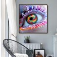 thumbnail image 3 of Rongfmy DIY 5D Diamond drawing, Full Drill 5D Painting Diamond Picture - Eye Rhinestone D, 3 of 4