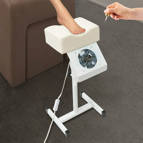 Pedicure Manicure Chair Salon Lift Stool Freestanding Footrest Nail Stool