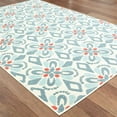 thumbnail image 3 of Oriental Weavers Barbados Indoor/Outdoor Rug Rectangle Area Rug Blue 3' 3" X 5' 0", 3 of 3