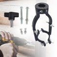 thumbnail image 1 of Soporte de fijación del adaptador de broca para agujeros cuadrados, profesional, diámetro de abrazadera de 38 mm a 55 mm resistente para fijación de negro con 5x partes DYNWAVEMX Adaptador de broca, 1 of 8
