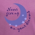 thumbnail image 3 of CafePress - NEVER GIVE UP ON DREAMS T Shirt - Women's V-Neck Dark T-Shirt, 3 of 4