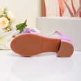 thumbnail image 4 of Girls Sandals Pearl Decoration Toe Loop Heel Design Elegant Party Footwear Stylish Kids Sandals For Girls Formal Occasions ,10.5-11 Years, 4 of 9