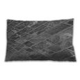 thumbnail image 1 of Ahgly Company Patterned Indoor Rectangular Gunmetal Gray Lumbar Throw Pillow, 13 inch by 19 inch, 1 of 5
