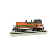 Bachmann Industries #147 EMD NW-2 Switcher Locomotive DCC Equipped Great Northern Train Car, N Scale