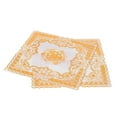 thumbnail image 1 of Qiilu Set de Sets de Table Coussins de Table 30x45cm Protection de Bureau Isolé à la Chaleur Non Lavable pour la Décoration de Mariage, 1 of 8