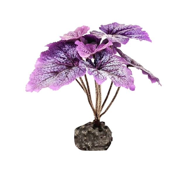 Plantas de PVC en acuarios grandes, plantas artificiales de plástico para la decoración de peceras