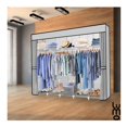 thumbnail image 3 of Armario Grande LUMO Closet Reforzado Portatil gris 205cm, 3 of 7