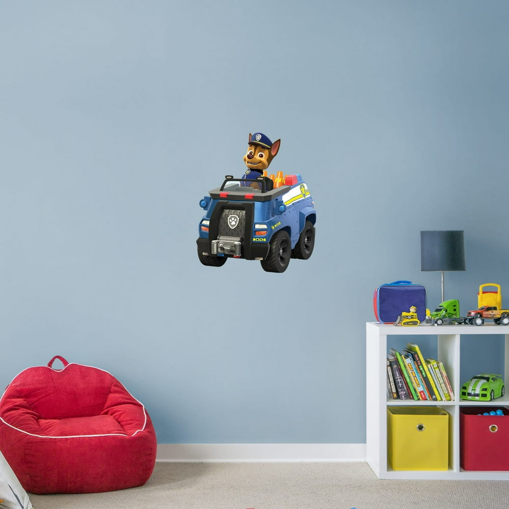 Fathead PAW Patrol Chase's Police Truck XLarge Officially Licensed