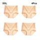 thumbnail image 5 of Qarigey Ropa interior Lencería de cintura alta Body Shaping Ladies Briefs Cómodo Sexy Control Bragas Calzoncillos de talla grande Ropa interior Albaricoque XXL, 5 of 6