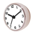thumbnail image 3 of kowaku Wall Clock Small Digital Waterproof Bathroom Clock Silent Battery Operated Suction Cup Sturdy PP PVC Material Compact Easy Reading Face Suitable for Kitchen Toilet Home Hotel White, 3 of 7