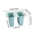 thumbnail image 3 of Factory Food Grade Large Double Drainage Basket Plastic Sink Filter Basket Vegetable Fruit Storage Basket Set, 3 of 6