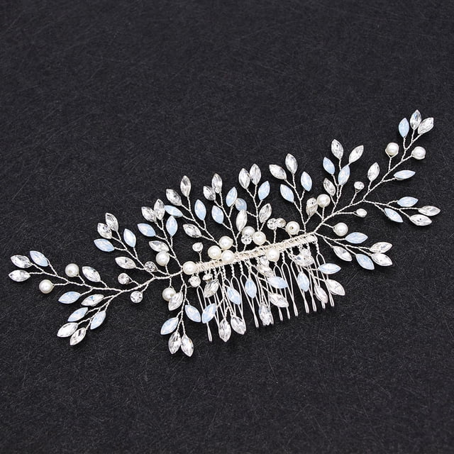 BEADCEST Rhinestone Hair Barrettes Versatile Hair Accessories for Women 1Pack