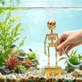 thumbnail image 5 of Clearance Halloween Dancing Skeleton Aquarium Bubbler, Action Skeleton Aquarium Ornament, Fish Aquarium Decor, Air-Driven Moving Skeleton Fish Tank Bubbler Decoration for Fresh & Saltwater Aquariums, 5 of 9