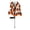 A, variant on Halloween Solar Powered Garden Stake Lights, Outdoor Decorative Waterproof Pumpkin Spider Ghost LED Lights for Yard Pathway Lawn Garden Decor Use