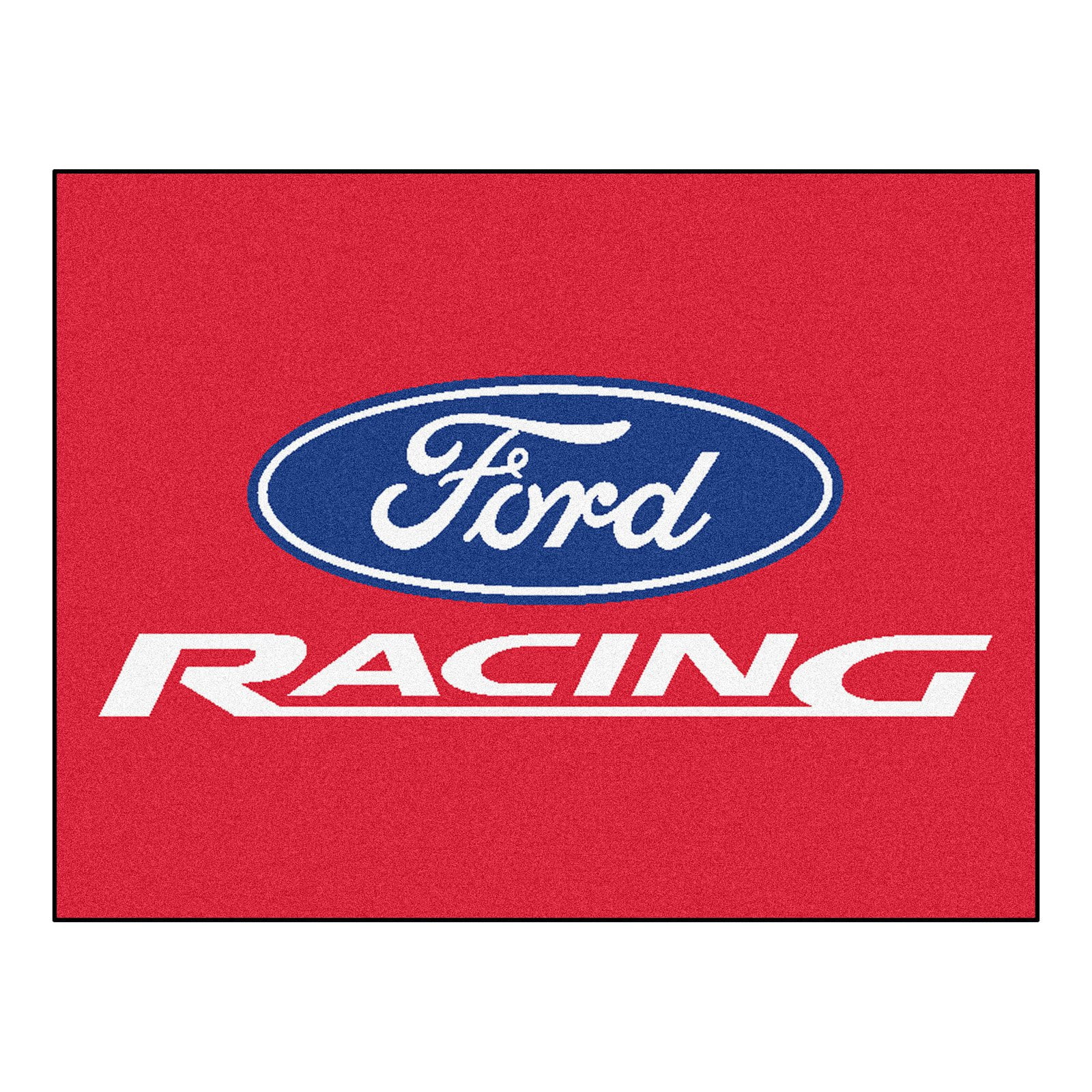 Fan Mats Ford Racing All Star Indoor Floor Mat Walmart Com