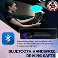 thumbnail image 4 of 1 Din Car Radio MP3 SD/AUX/USB Wireless Remote Control Bluetooth 24V Charger Handsfree DVD CD Player FM Transmitter Car Stereo, 4 of 12