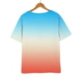 thumbnail image 7 of Baberdicy Basic Button-Down T-Shirt - Women's Solid Color Casual Short Sleeve Top, Comfortable Crew Neck Everyday Essential Tee (Sky Blue | XL), 7 of 7