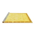 thumbnail image 2 of Ahgly Company Machine Washable Indoor Rectangle Oriental Yellow Traditional Area Rugs, 5' x 7', 2 of 4
