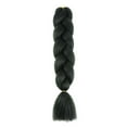 thumbnail image 1 of Nvzi Extensiones de cabello trenzado de ganchillo, 3 piezas, 23.6 pulgadas de largo, resistentes al calor, trenzadas de ganchillo, preestiradas, sin nudos, para peinado DIY, B23, 1 of 4