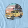 thumbnail image 2 of Ford Bronco T-Shirt Bronco At The Beach Unisex Graphic Tee for Men & Women, 2 of 7