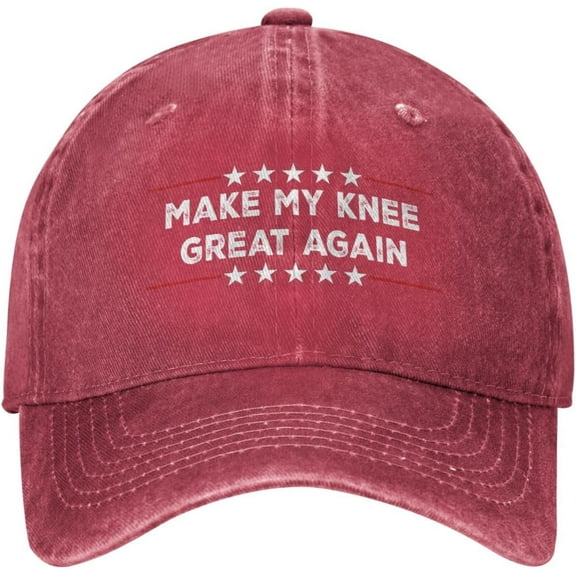 Make My Knee Great Again Hat for Men Dad Hats Adjustable Caps