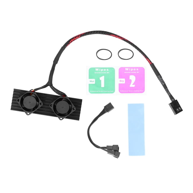 Disipador de calor con ventilador de refrigeración Radiadores de estado sólido para computadoras de escritorio ngff nvme SATA3