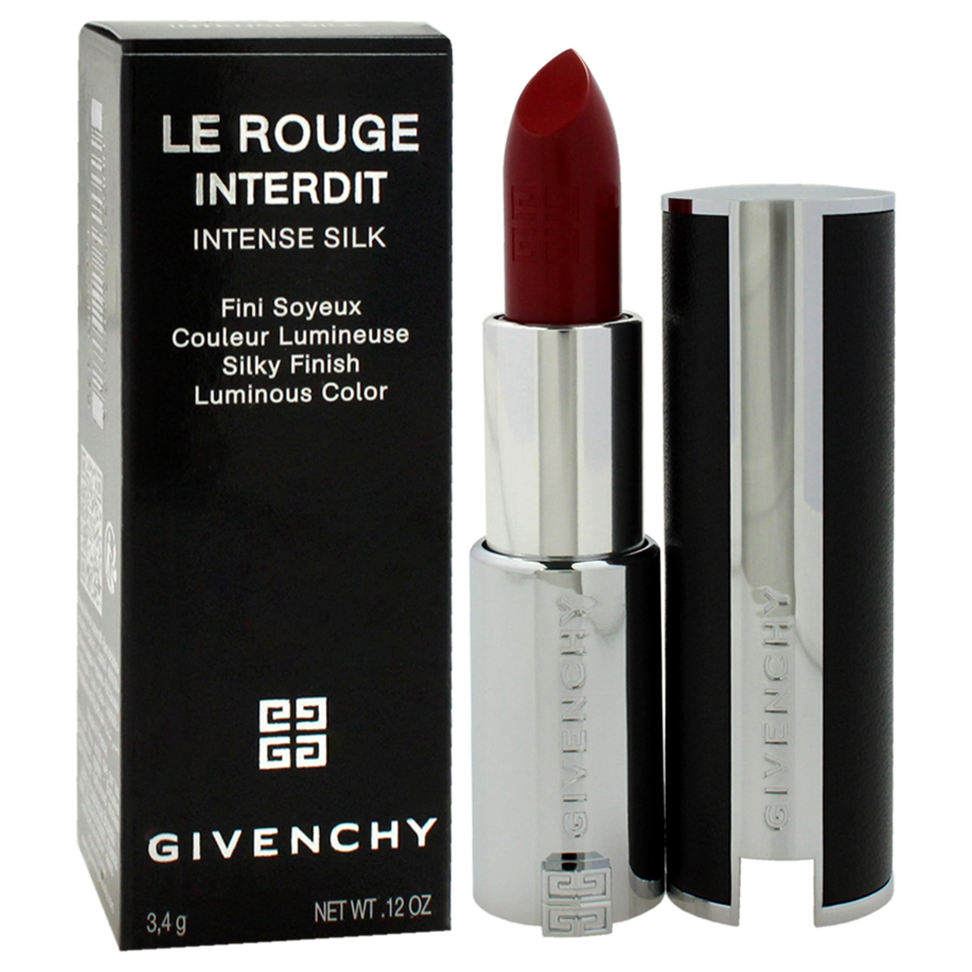 Le Rouge Interdit Intense Silk Lipstick - 307 Grenet Initie by Givenchy for Women - 0.12 oz Lipstick (Refillable)
