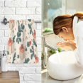 thumbnail image 7 of Yayeee 100% Cotton Hand Towels for Bathroom 16" x 28" Soft Absorbent Kitchen Towel, Orange Christmas Gift Pattern, 7 of 7