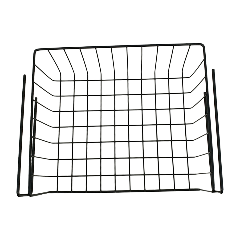 NUOLUX Basket Shelf Wire Storage Rack Organizer Hangingwrap