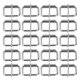 thumbnail image 1 of 20 unids hebillas de cinturón brillante color brillante superficie resistente durable fadeless amplia aplicación metal buckle4mm, 1 of 8