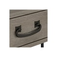 thumbnail image 2 of kathy ireland Home Ironworks - Bureau - Rectangulaire - Gris Restauré, 2 of 8