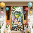 thumbnail image 4 of Easter Door Curtain – Full Coverage Polyester Door Banner for Holiday Party Decor, Classroom & Home Entry Display, 71×35 inch, 4 of 5