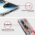 thumbnail image 5 of CoverON Phone Design For Oneplus Nord N30 5G / Oneplus Nord CE 3 Lite Case, Clear Flexible Soft Rubber Slim TPU Cover, Peony Flower, 5 of 7
