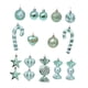 thumbnail image 1 of 16x Bolas de Navidad Adornos navideños decorativos Adornos de invierno Mini decoraciones Adornos de bolas de de Navidad Colgantes pequeños de Verde claro, 1 of 8