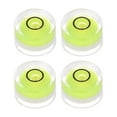 thumbnail image 1 of Unique Bargains 4 Packs Round Bubble Level 12x7.5mm Mini Circular Bullseye Spirit Levels for Leveling Camera Tripod Telescope, Lime, 1 of 6
