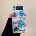 thumbnail image 3 of Funda de teléfono para Samsung Galaxy Z Flip 3, 4, 5, bonita funda trasera de Hello Kitty, Mickey, Sanrio, Kuromi Edge, 3 of 5