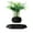 black, variant on HCNT Geometric White ABS Christmas Plant Pot with Magnetic Levitating Floating Base