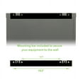 thumbnail image 7 of NavePoint 6U Wall Mount 19 Inch Server 600mm Cabinet Rack Enclosure Glass Door Lock W/Shelf, 7 of 7